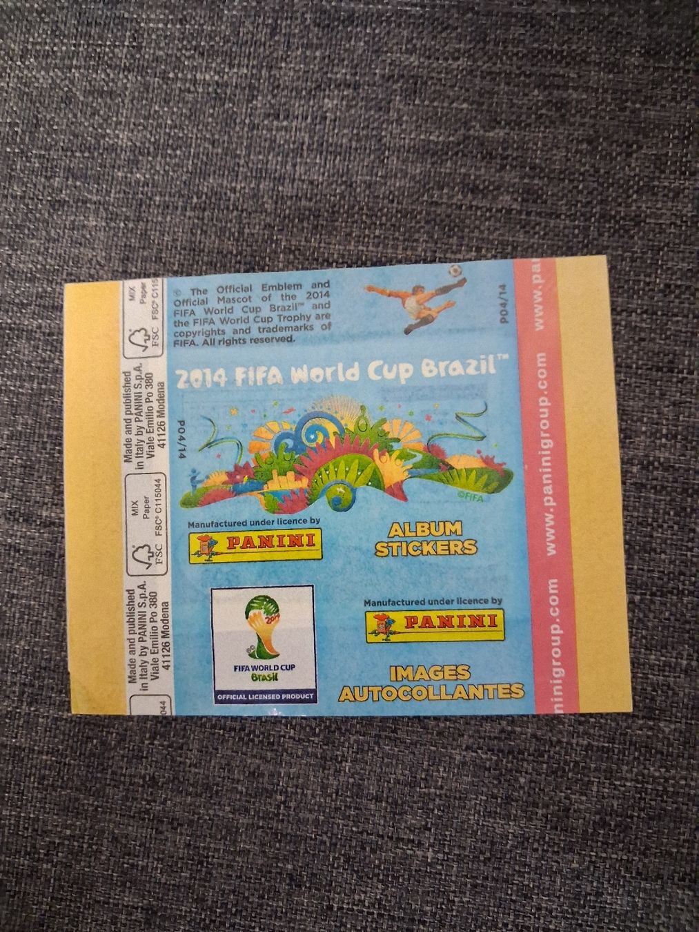 Panini Carte collezionabili: Panini WM 2014 Tüte – Nuovo e nell'imballaggio originale da Villmergen venduto da .sunshine84 1