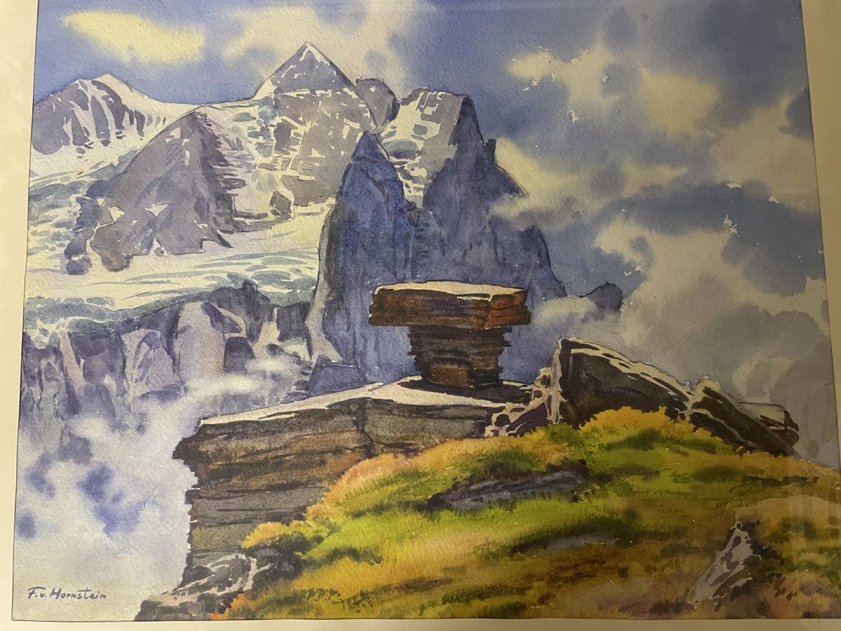 Poster & Bilder: Berner Oberland, Aquarell – Gebraucht aus Hindelbank von chinok01 1