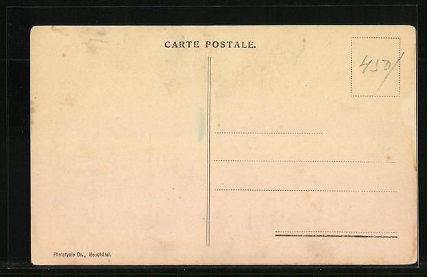 Cartoline postali: AK Zweisimmen, Ortsansicht mit Kirche – Usato da Berlin venduto da bartko-reher 1
