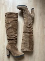 Italienische Wildlederstiefel 35-36