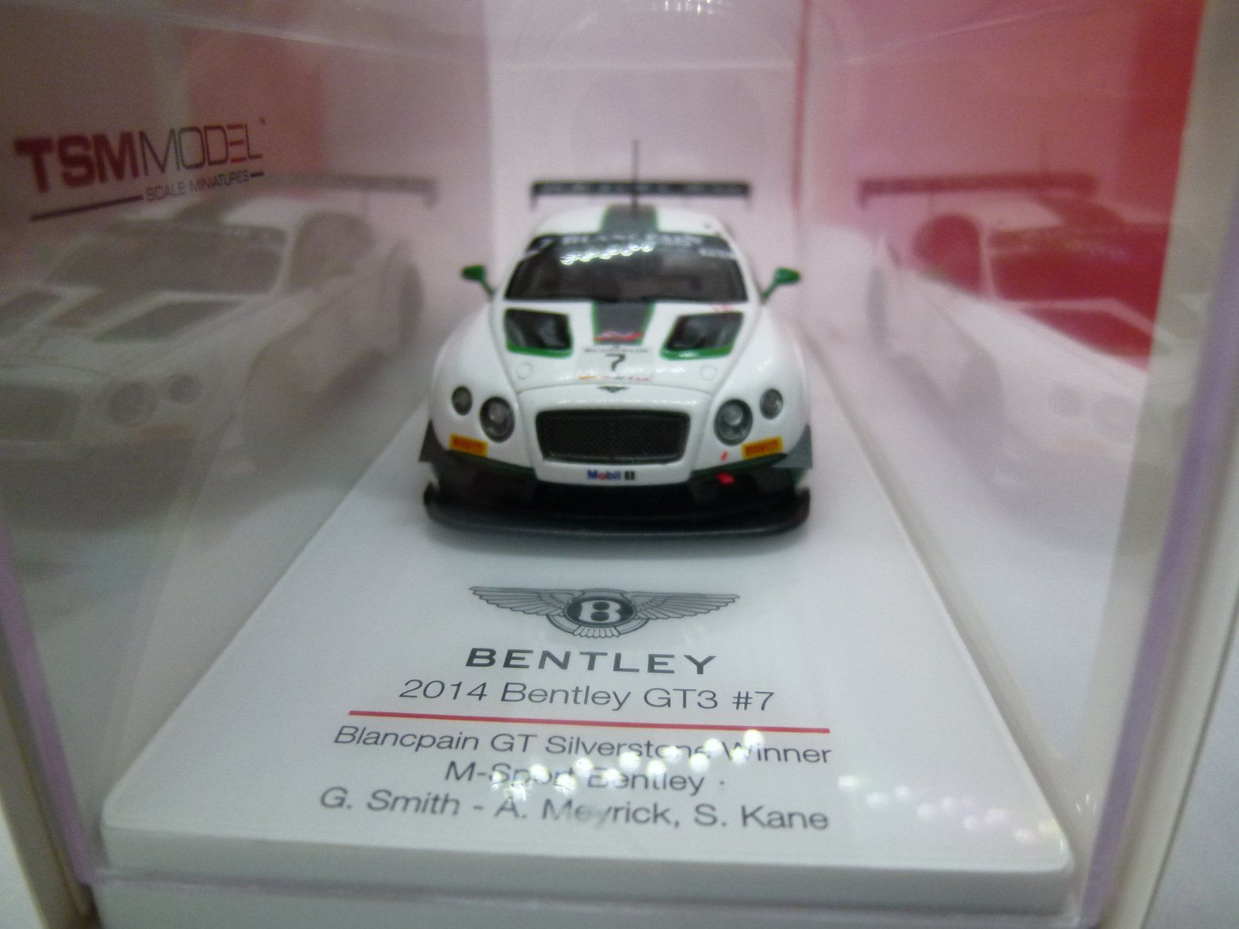 Bentley Modellini d'auto: BENTLEY GT3 - Blancpain Silverstone -TRUE SCALE MODEL =teuer – Nuovo (secondo la descrizione) da Reiden venduto da Aston2 2