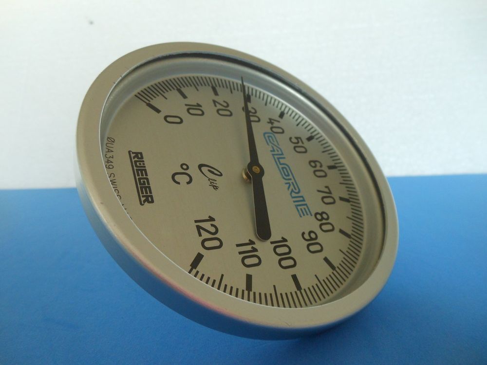 Thermomètre bimétallique à aiguille, Calorie, de RüEGER SA | Kaufen auf ...