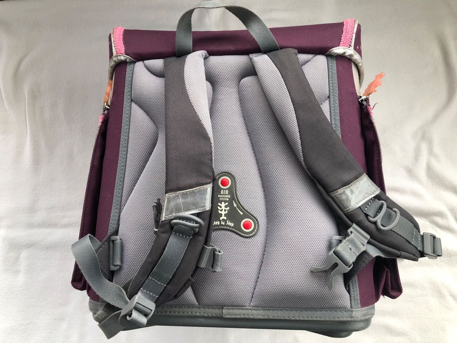 Step by Step Borse & Zaini: Schulranzen Step by Step/violett/Einhorn – Usato da Schübelbach venduto da Dolly990_2 1