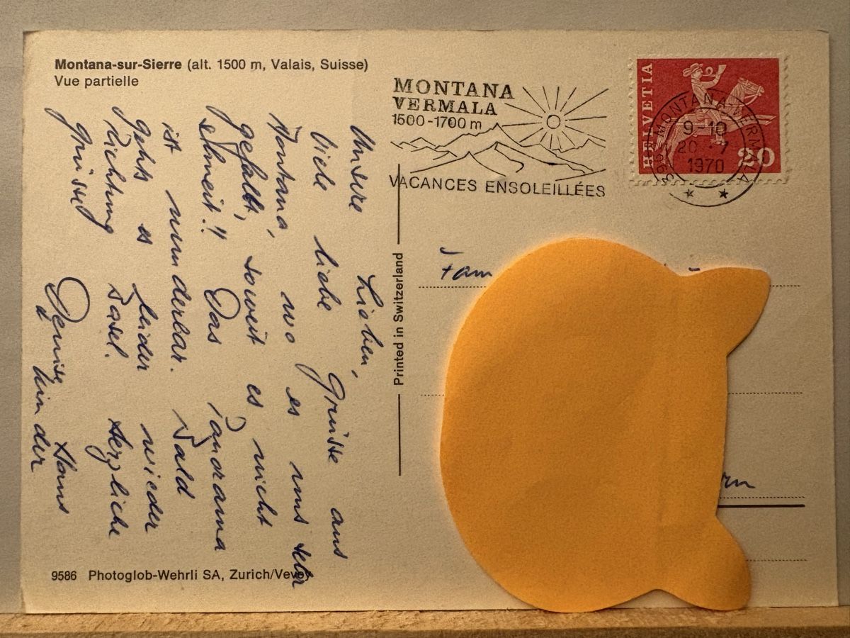 Cartoline postali: AK von Montana sur Sierre – Usato da Rümlang venduto da Kartenpost1 1
