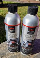 2 Stk.  NIGRIN Black Label Politur & Wachs