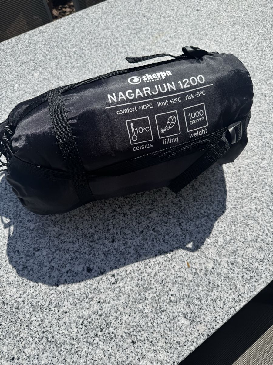 Sherpa Schlafsäcke: Schlafsack sherpa Nagarjun 1200 – Gebraucht aus Maisprach von Lilifee72