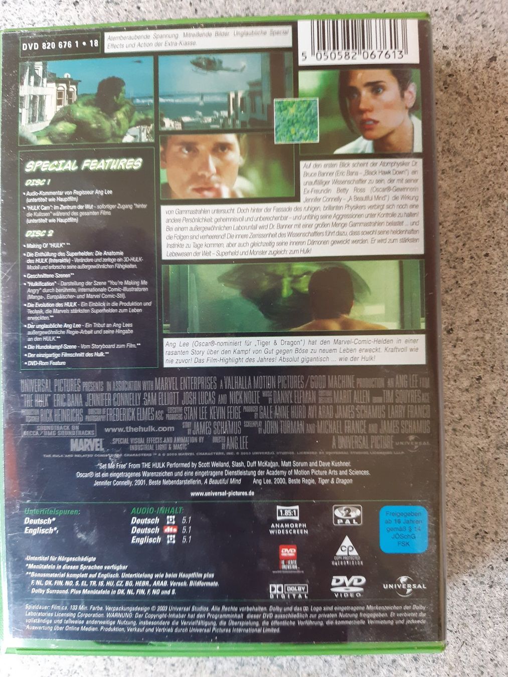 Tutti i DVDs: Hulk – Usato da Domat-Ems venduto da nugipuff 1
