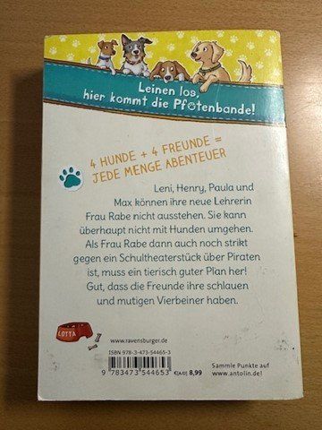 Libri: Der Pfotenbande - Tierisch wilde Abenteuer – Usato da Regensdorf venduto da 2jonsson 1
