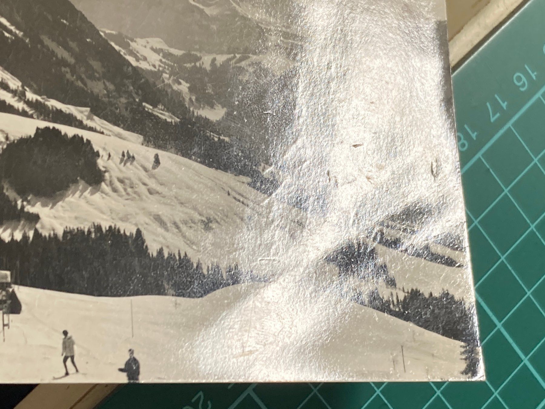 Cartoline postali: Marbach, Marbachegg, Ski, Berggasthaus Eigerblick, 1969 – Usato da Lenzburg venduto da fh1 2