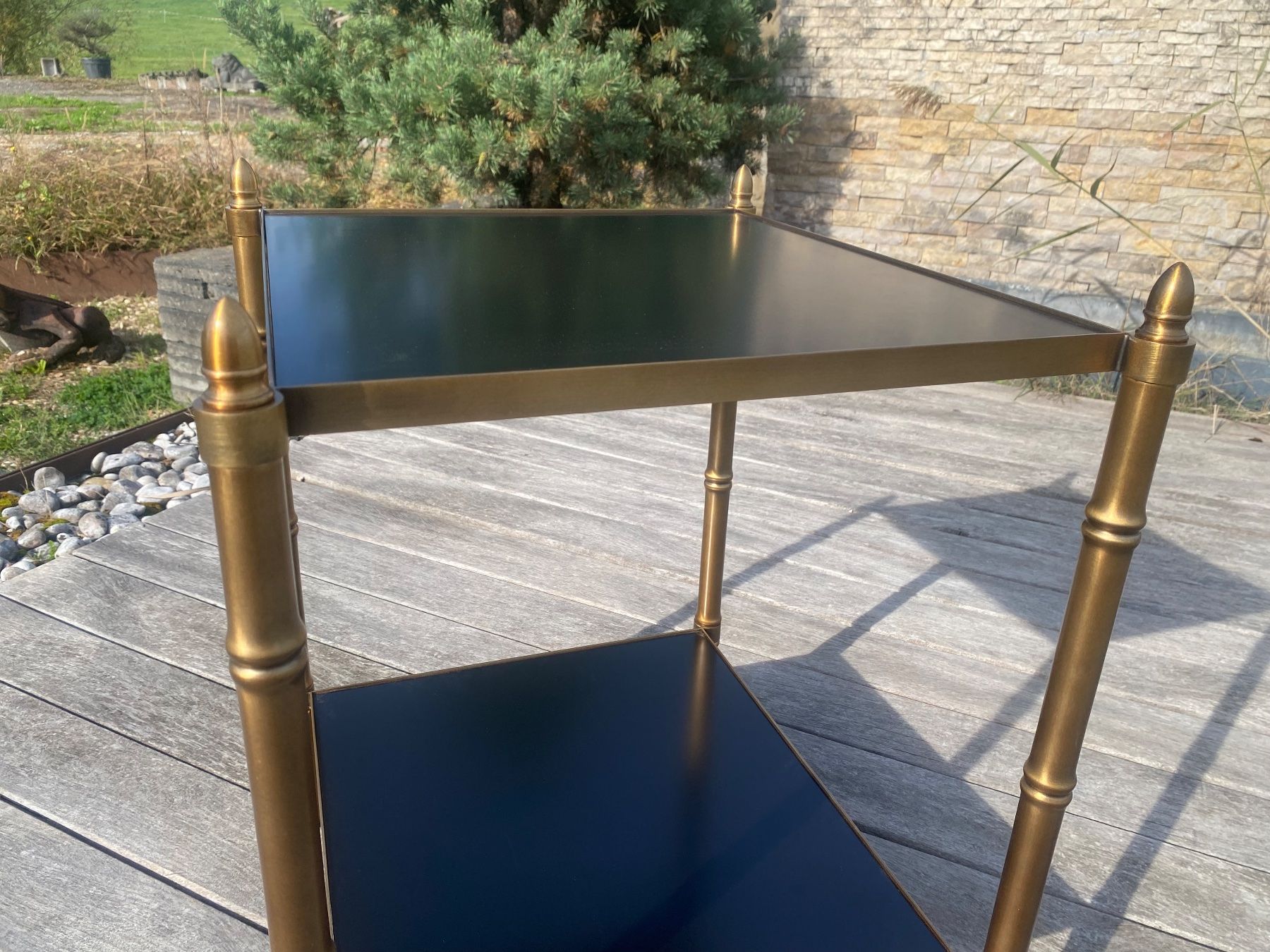 Tables: Doheny Beistelltisch Messing Gestell – D'occasion à Ballwil par ClassicGallery 5