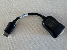 HP DisplayPort zu DVI Adapter, HPK-481409-001(A) VER.2. Top!