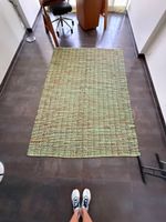 Handmade cotton carpet 