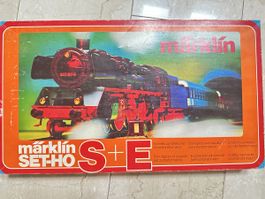 Märklin HO Zugset vielteilig mit Weichen und Trafo