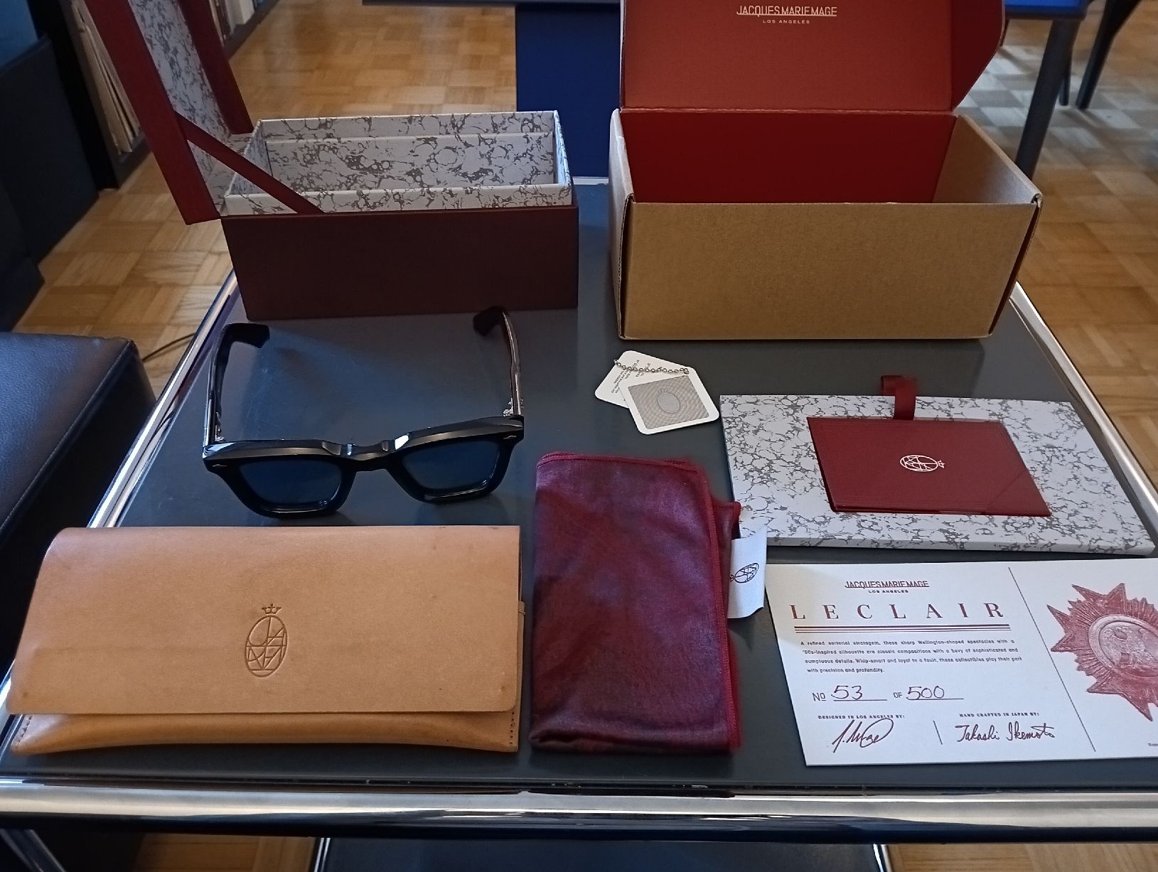 Jacques Marie Mage Occhiali & Lenti: Jacques Marie Mage LECLAIR – Usato da Luzern venduto da philipruth 4