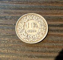 1 Franken silber Münze Jahrgang *1920*