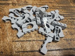 lego 3659 lot de 30 pièces Light Bluish Gray Arch 1 x 4
