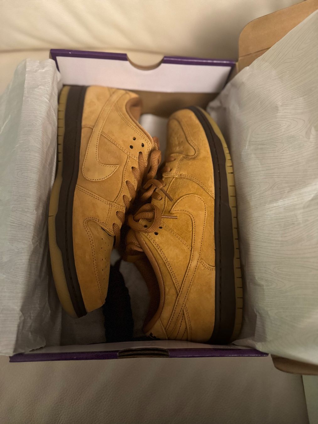 Nike Herrenschuhe: Nike sb dunk low pro wheat 2020 – Gebraucht aus La Brévine von ycy_m22k 6
