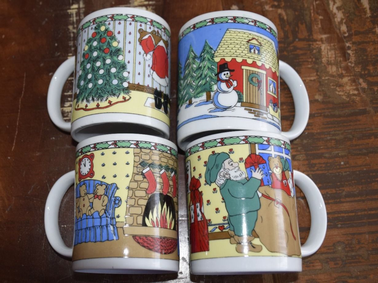 Tassen: Weihnachtstassen Set 4 Stk. – Gebraucht aus Wetzikon ZH von Wetzicardo25 4
