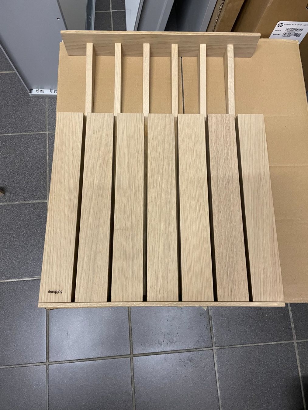 Bulthaup Komplettküchen: Bulthaup Messereinsatz Eiche – Gebraucht aus Losone von pelchr 1