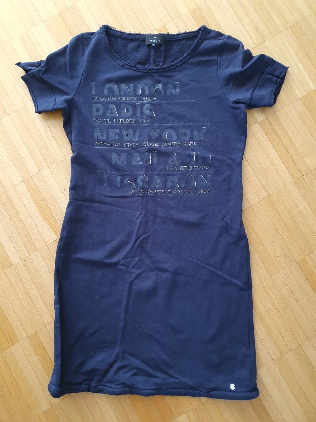 Monari Kleider: Monari Kleid, Gr. 36 dunkelblau – Gebraucht aus Laufenburg von megane1959
