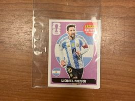 Lionel Messi extra sticker lila 2026