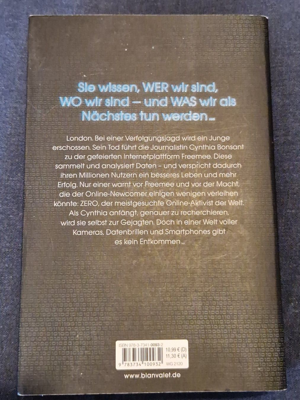 Libri: Marc Elsberg - ZERO Sie wissen, was du tust – Usato da Neuhausen am Rheinfall venduto da Alchimista 1