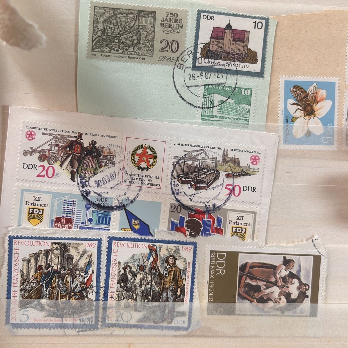 Tutti i francobolli: Briefmarken Deutschland 1963/1964 - Ev. Kirc – Usato da Laufen venduto da belleskulptur 7