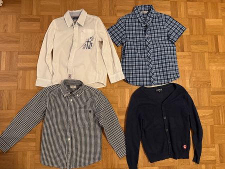 Kinder Hemden und Pullover Grösse 116
