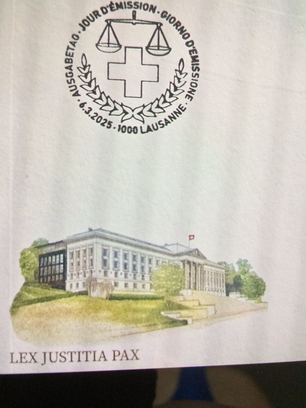 Alle Briefmarken: Ersttagscouvert – Neu (gemäss Beschreibung) aus Kilchberg ZH von APZ4BWM2 2