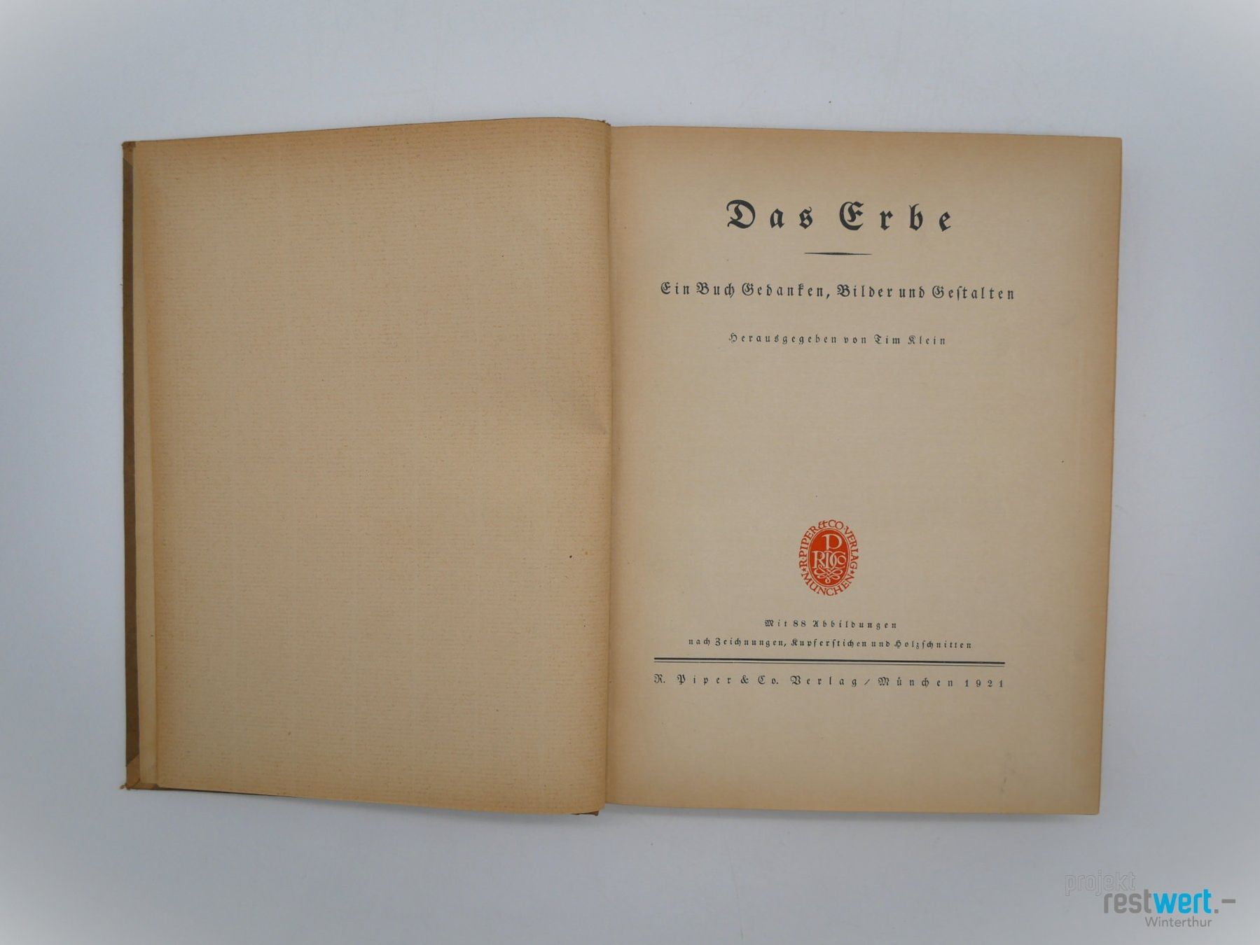 Livres: TIM KLEIN - Das Erbe – D'occasion à Winterthur par Restwert_Winterthur 4