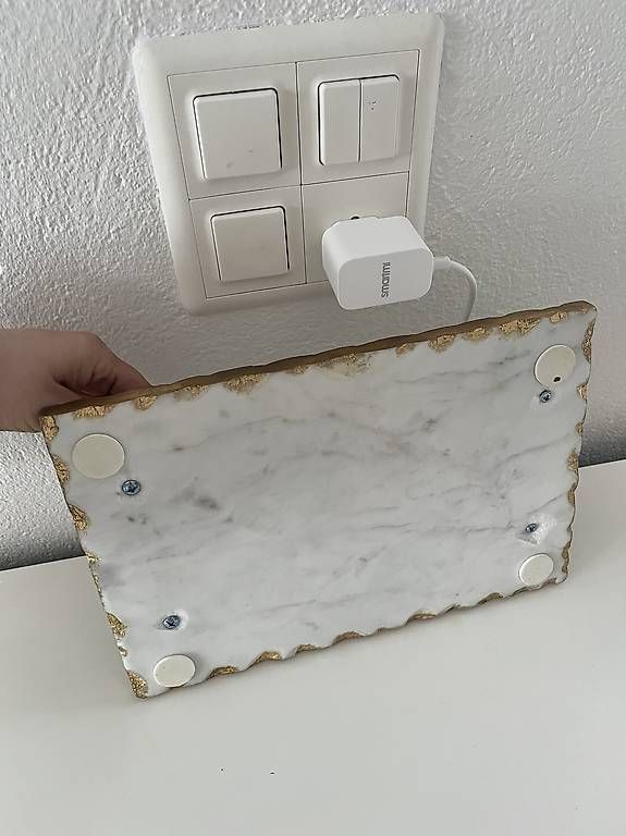 Servierplatten: marmor deko platte mit griffe  – Gebraucht aus Adligenswil von balboa5 4