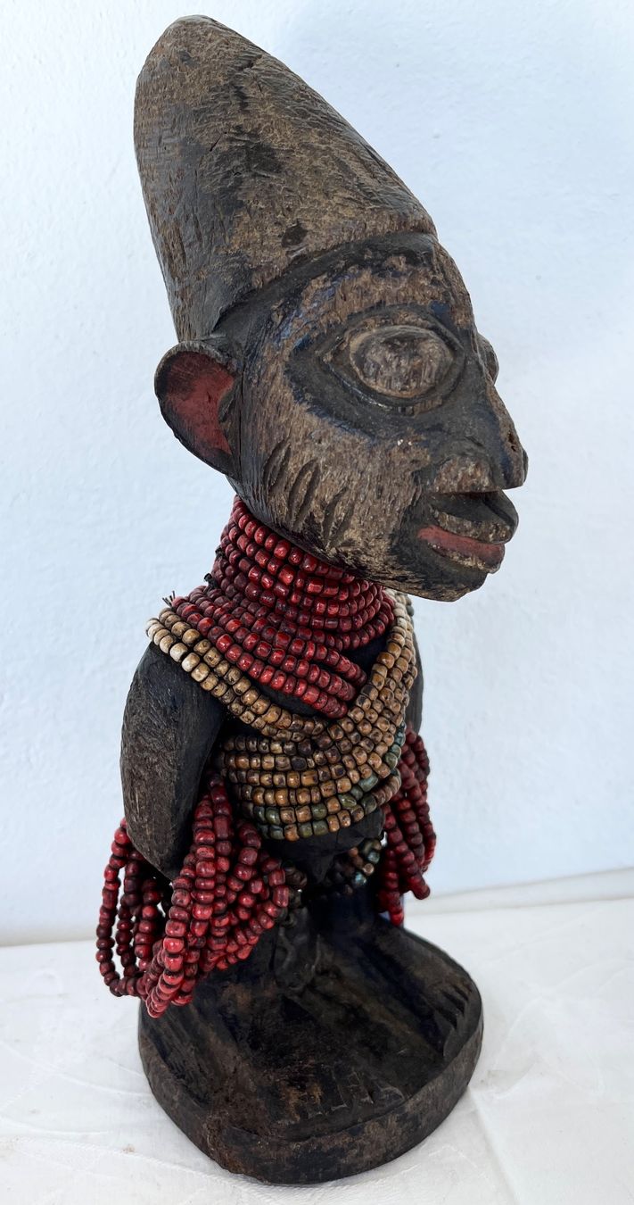 Skulpturen & Statuen: Nr. 2 alte Yoruba Ibeji Zwillingsfigur Puppe Nigeria H26 cm – Gebraucht aus Rüthi (Rheintal) von Kunsthaus777 3