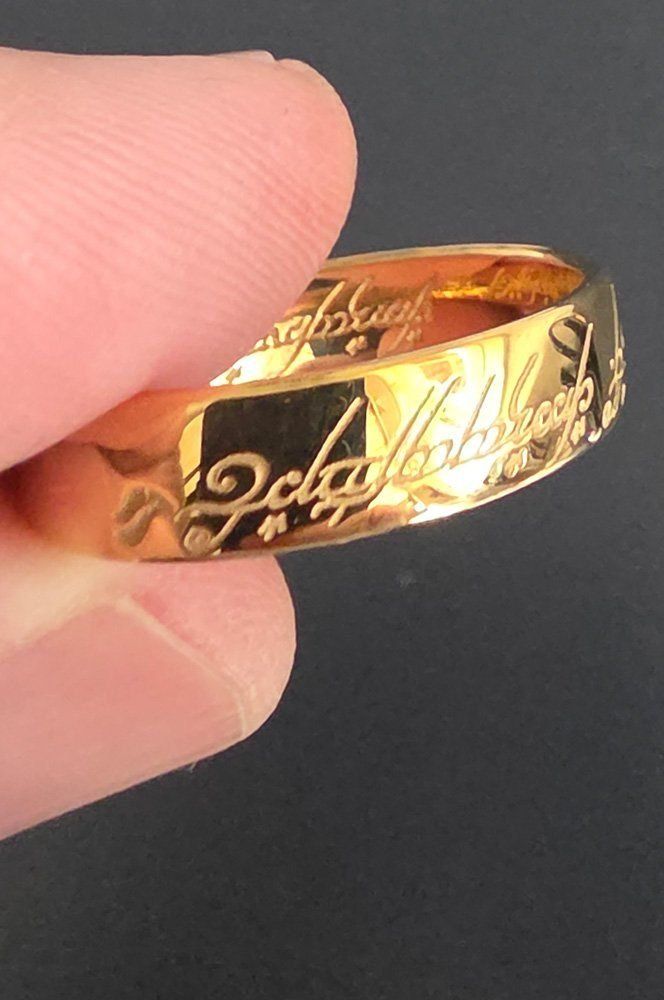 Anelli: Herr der Ringe Ring Gold von Warner Bros – Nuovo (secondo la descrizione) da Wilen b. Wil venduto da monsterstore