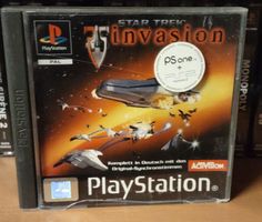 Jeu PS1 Star Trek Invasion (DE)