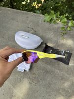 Oakley OO9184-02 Radar Edge Mellow Yellow Sunglasses