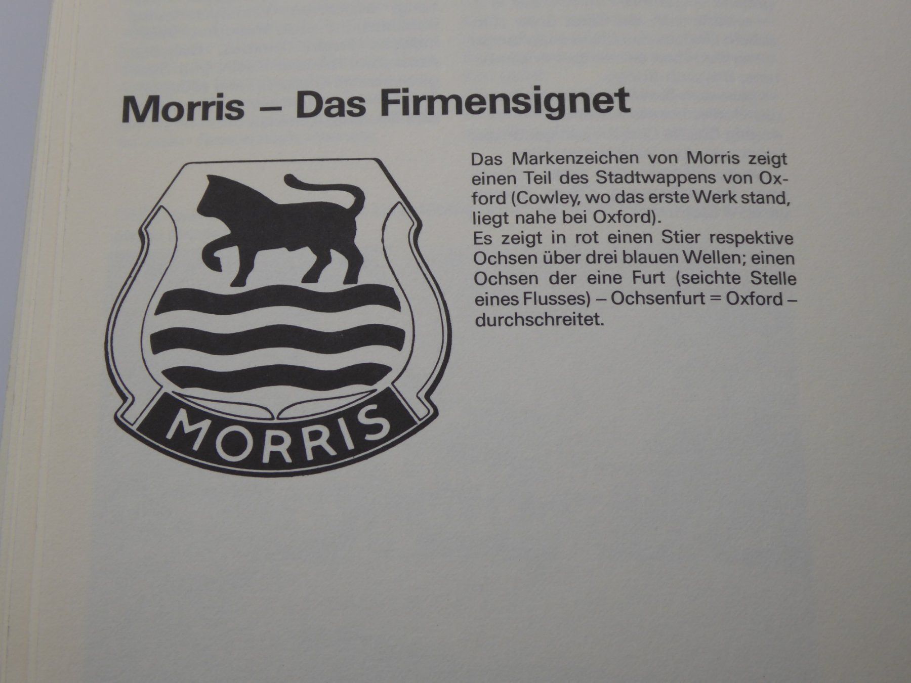 Libri: Morris Firmengeschichte – Usato da Safenwil venduto da efclassics 3