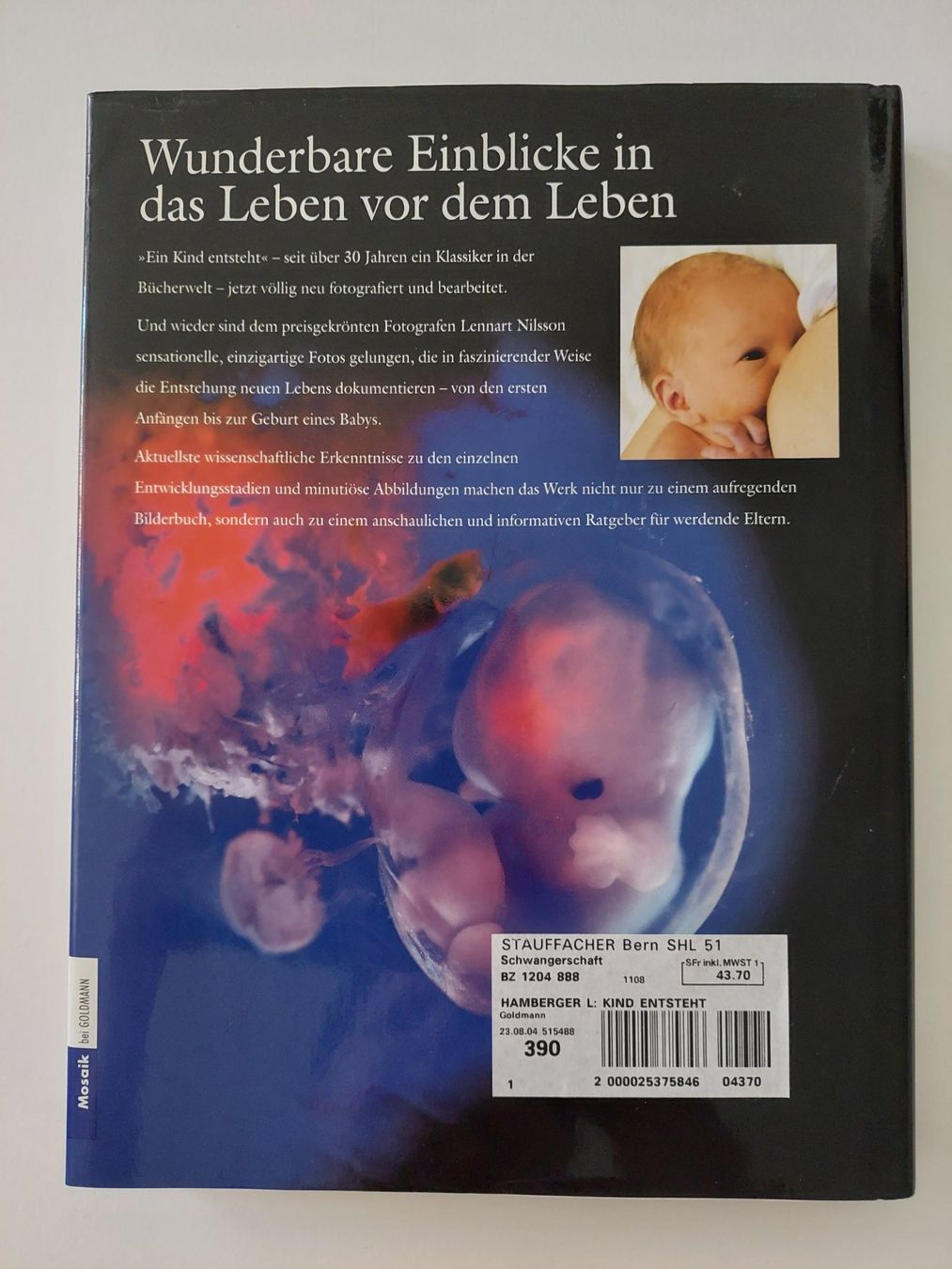 Libri: Ein Kind entsteht – Usato da Ostermundigen venduto da BagsAndMore 2