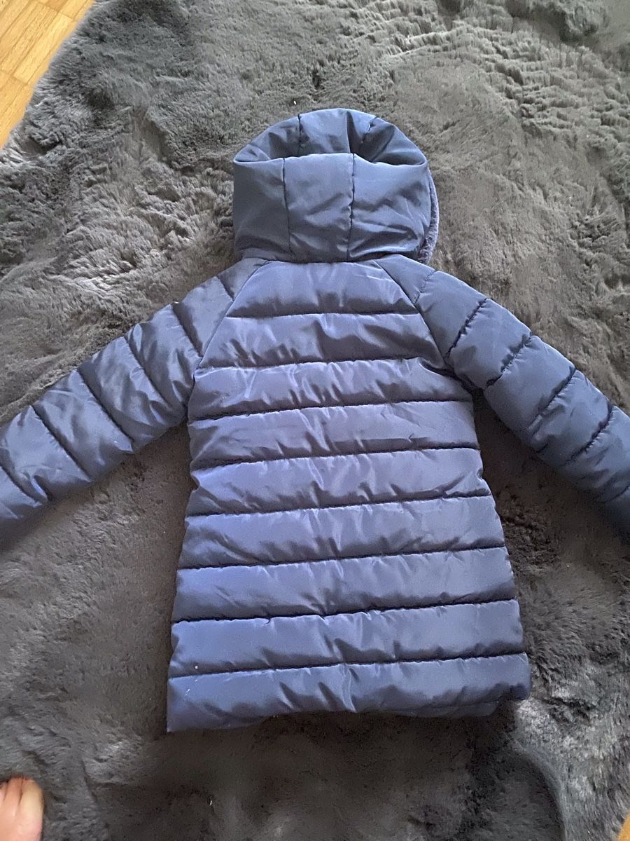 Jacken & Mäntel: Steppmantel Kinder dunkelblau Grösse 98 – Gebraucht aus Basel von Petersgraben49- 1