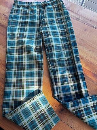 King Louie Hose kariert Grösse 34