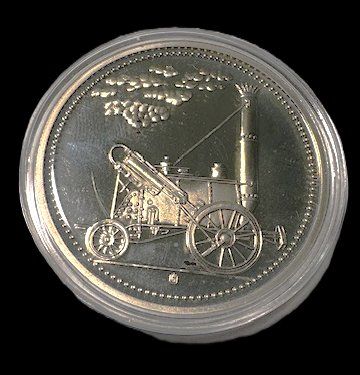 Historische Deutsche Münze 1871-1931 – Geschnitzt, Versilbert, Mit Sammeltasche, Lehrmittel Für Kinder