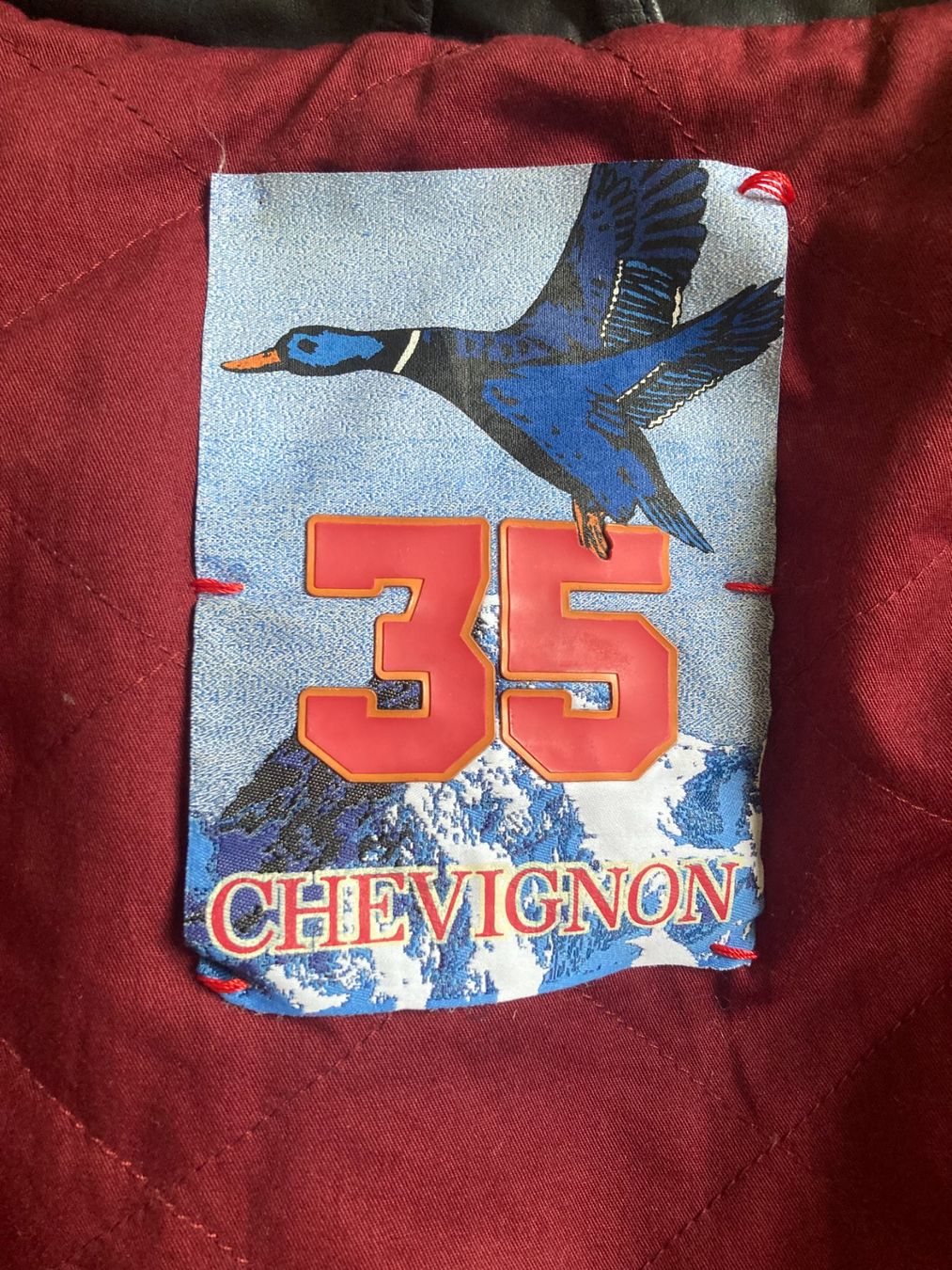 Chevignon Giacche: Doudoune Chevignon cuir / plume de canard – Nuovo (secondo la descrizione) da Genève venduto da ala_mc8z 3