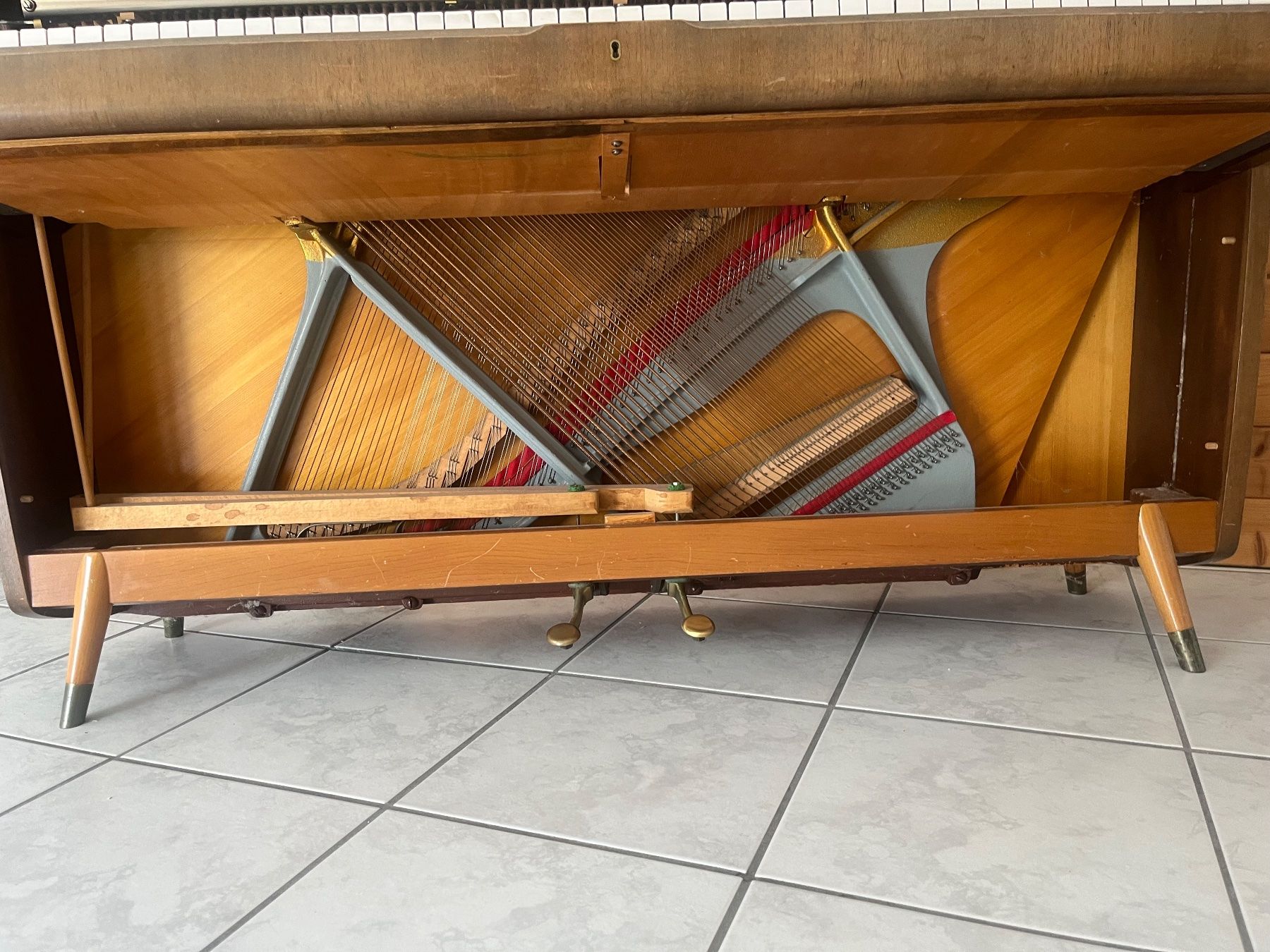 Musikinstrumente: Sauter Klavier 1959 – Gebraucht aus Seengen von HZE51 3