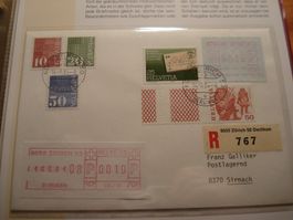 R-Sonderbrief 1984, 5 Postwertzeichenarten
