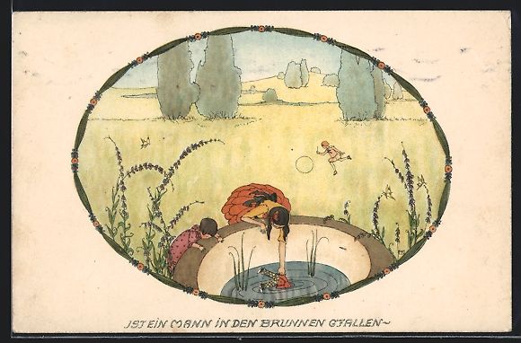Cartes postales: Mela Köhler: Ist ein Mann in den Brunne – D'occasion à Berlin par bartko-reher