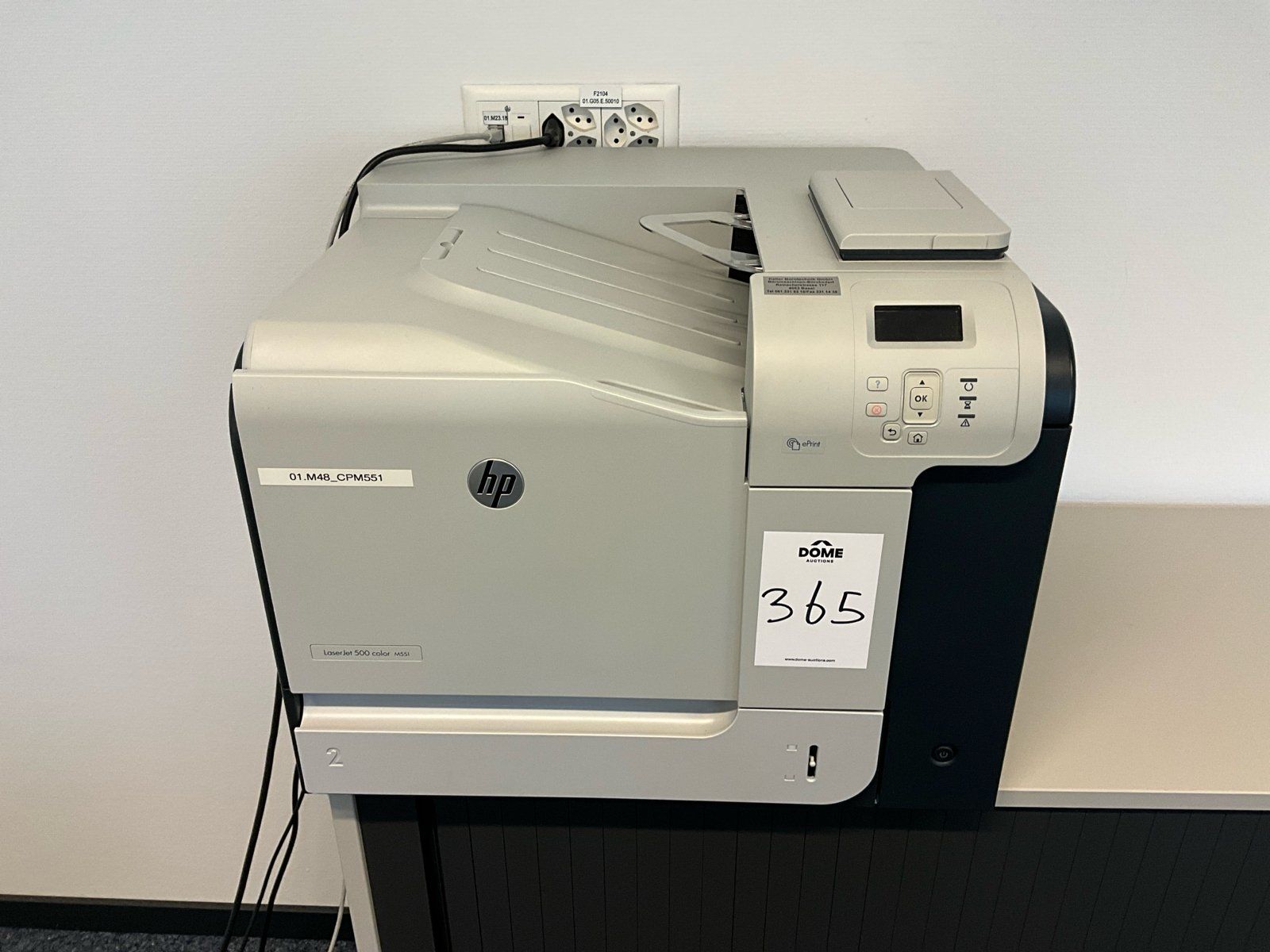 Stampanti: HP Laserjet 500 color m551 Drucker – Usato da Zürich venduto da PIPM_Switzerland 2