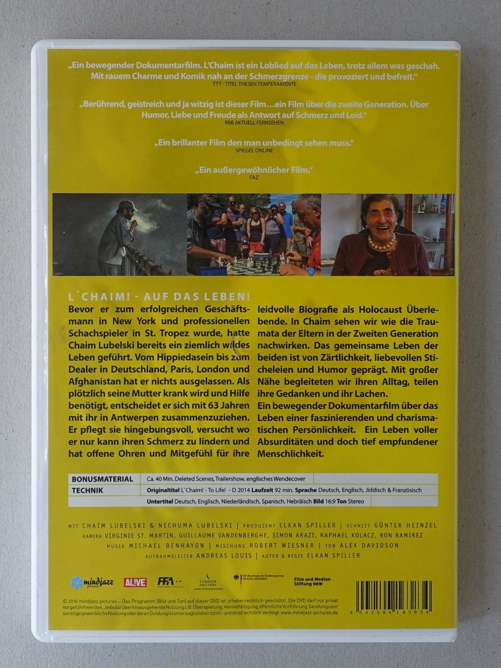 Alle DVDs: L´Chaim - Auf Das Leben! – Gebraucht aus Sessa von fraenklishop 1