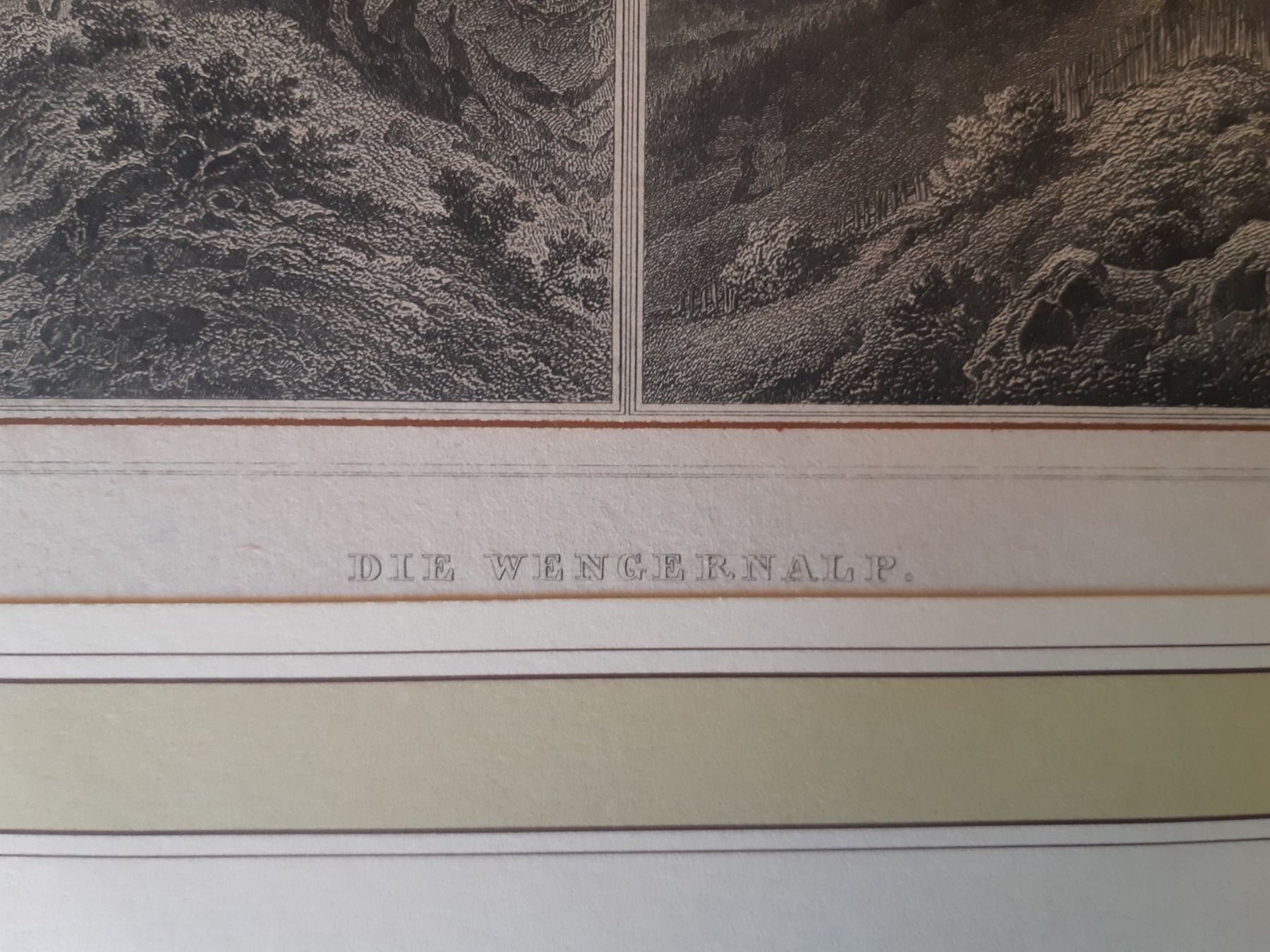 Grafiken & Lithographien: Lot Lithos Lawinensturz, etc. – Gebraucht aus Grindelwald von carro5 7
