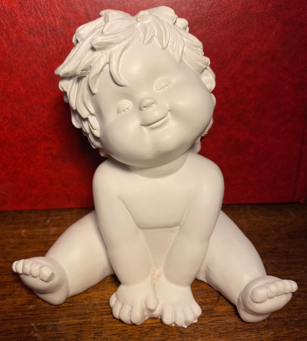 Statuette: Engelfigur H:13cm. B:12.5x9 cm -Neu – Nuovo e nell'imballaggio originale da Zäziwil venduto da Emlea 4