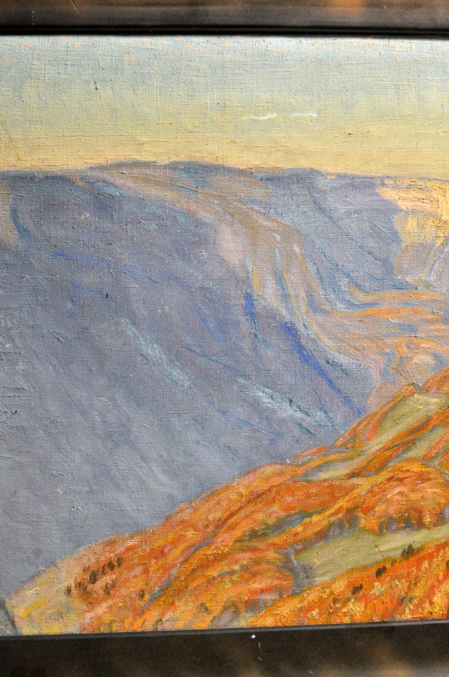 Dipinti: Tableau signé Jacques Mathey "Creux-du-Van" 1932 – Usato da Neuchâtel venduto da Neuchatel 4