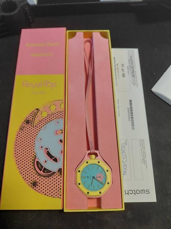 Swatch Orologi: AP x Swatch Royal Pop Otg Roz – Usato da Biel/Bienne venduto da dey_b9gk